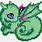 Baby Dragon Cross Stitch Pattern