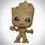 Baby Groot Pop Toy