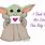 Baby Yoda Card Printable Free