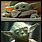Baby Yoda Meme Face