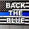 Back the Blue Signs