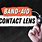 Bandage Contact Lenses