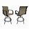Bar Height Swivel Outdoor Chairs