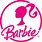 Barbie Logo Round