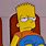 Bart Simpson Bored