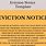 Basic Eviction Notice Sticker
