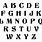 Basic Font Alphabet