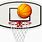 Basketball Basket Clip Art