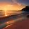 Beach Sunset Wallpaper 4K