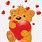 Bear Hugging a Heart