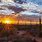 Beautiful Desert Sunset Arizona
