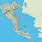 Benitses Corfu Map