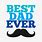 Best Dad Ever Sticker