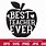 Best Teacher Apple SVG