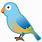 Bird. Emoji PNG