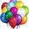 Birthday Ballons Transparent Background