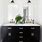 Black Bathroom Vanity