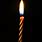 Black Birthday Candles