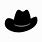 Black Cowboy Hat Clip Art