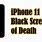 Black Death iPhone