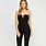 Black Fitted Jumpsuit