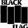 Black Flag Stencil Band