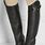 Black Leather Riding Boots
