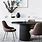 Black Oval Dining Table