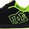 Black and Green DC Shoes