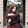Black and Red Goth Dress