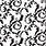 Black and White Scroll Wallpaper