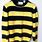 Black and Yellow Striped Sweater