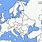 Blank European Map Printable