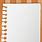Blank Note Paper Template