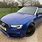 Blue Audi A5 Convertible