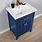 Blue Bathroom Vanity with Sink