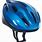 Blue Bike Helmet