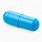 Blue Capsule Pill
