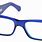 Blue Glasses Frames