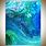 Blue Green Abstract Paintings
