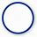 Blue White Circle Logo