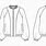 Bomber Jacket Technical Drawing