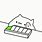 Bongo Cat Typing GIF