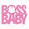 Boss Baby Logo Pink