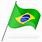 Brazil Flag Cartoon