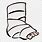 Broken Foot Clip Art