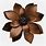Brown Flower Clip Art