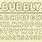 Bubble Script Font