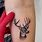 Buck Deer Tattoo