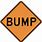 Bump Construction Sign